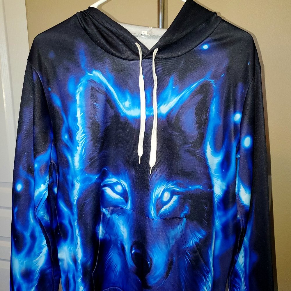 Juniors LG Galaxy Wolf Hoody